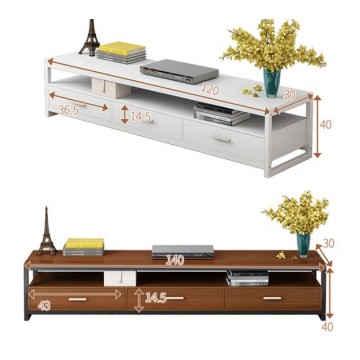 Geena TV Console (120cm/140cm) Available in 2 colors